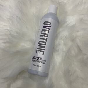 Overtone Purple Conditioner for Brown Hair Color Temporary Semi-Perm USED